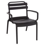 ΠΟΛΥΘΡΟΝΑ ΠΟΛΥΠΡΟΠΥΛΕΝΙΟΥ KORVER HM6333.02 ΜΑΥΡΗ 48x67x75Υεκ.