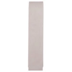 ΡΑΦΙΕΡΑ ΣΕΙΡΑ SANTORINI HM18045 MDF ΥΠΟΛΕΥΚΟ-ΡΑΦΙΑ ΞΥΛΟ ΕΛΑΤΟΥ ΦΥΣΙΚΟ 60x38,5x179Υεκ.