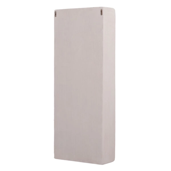 ΡΑΦΙΕΡΑ ΤΟΙΧΟΥ ΣΕΙΡΑ SANTORINI HM18069 MDF ΣΕ ΥΠΟΛΕΥΚΟ ΧΡΩΜΑ 47,5x18x120Υεκ.