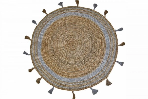 ΧΑΛΙ ΓΙΟΥΤΑ RIVOLI SILVER - 150cm-Στρογγυλό