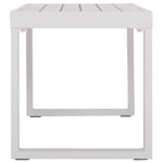 ΤΡΑΠΕΖΑΚΙ ΞΑΠΛΩΣΤΡΑΣ SENTRY HM6275.01 ΑΛΟΥΜΙΝΙΟ ΣΕ ΛΕΥΚΟ 87x43,5x45Υεκ.