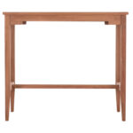 ΤΡΑΠΕΖΙ ΜΠΑΡ CRANSTON HM18111 ΞΥΛΟ ΤΕΑΚ--ΦΥΣΙΚΟ ΧΡΩΜΑ 120x60x105Υεκ.