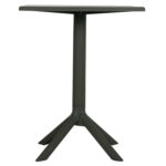 ΤΡΑΠΕΖΙ ΠΟΛΥΠΡΟΠΥΛΕΝΙΟΥ ΤΕΤΡΑΓΩΝΟ TERRIN HM6125.15 DARK OLIVE 60,5x60,5x76,5Υεκ.