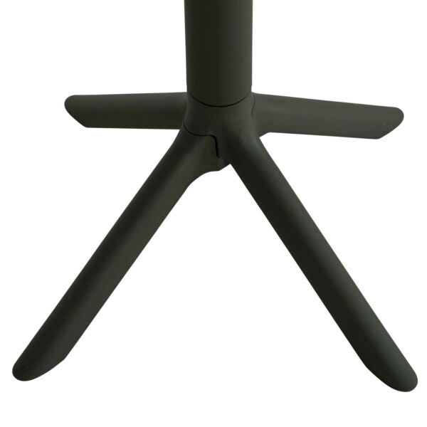 ΤΡΑΠΕΖΙ ΠΟΛΥΠΡΟΠΥΛΕΝΙΟΥ ΤΕΤΡΑΓΩΝΟ TERRIN HM6125.15 DARK OLIVE 60,5x60,5x76,5Υεκ.