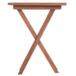 ΤΡΑΠΕΖΙ ΣΚΗΝΟΘΕΤΗ ΤΕΤΡΑΓΩΝΟ ERIS HM18118 ΞΥΛΟ TEAK--ΦΥΣΙΚΟ 60x60x75Υεκ.
