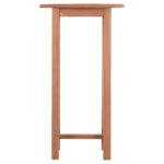 ΤΡΑΠΕΖΙ/ΣΤΑΝΤ ΜΠΑΡ ΣΤΡΟΓΓΥΛΟ PRESSCOT HM18114 ΞΥΛΟ TEAK--ΦΥΣΙΚΟ Φ60x105Υεκ.
