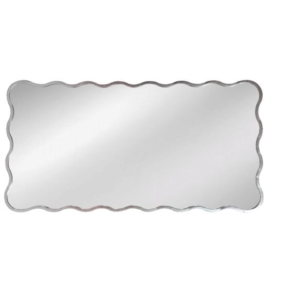 Artekko Dia Ασημί Μεταλλικός Καθρέπτης Τοίχου (70x2.5x130)cm