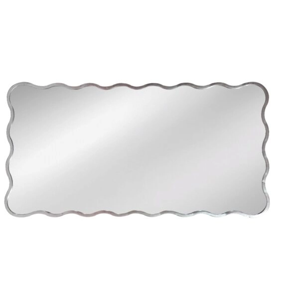 Artekko Dia Ασημί Μεταλλικός Καθρέπτης Τοίχου (75x2.5x160)cm