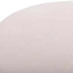 ΒΟΗΘΗΤΙΚΟ ΤΡΑΠΕΖΙ ΣΤΡΟΓΓΥΛΟ DELIA HM18167.02 FIBER CEMENT ΛΕΥΚΟ & RATTAN Φ40x45Υεκ