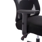 ΚΑΡΕΚΛΑ ΓΡΑΦΕΙΟΥ MEXER HM1195.01 ΜΑΥΡΟ MESH-ΜΕΤΑΛ.ΒΑΣΗ-NYLON ΣΚΕΛΕΤΟΣ 60x49x130Υεκ.