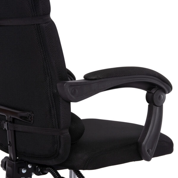 ΚΑΡΕΚΛΑ ΓΡΑΦΕΙΟΥ CRONER HM1196.01 ΜΑΥΡΟ MESH-ΜΕΤΑΛ.ΒΑΣΗ-NYLON ΣΚΕΛΕΤΟΣ 58x50x120Υεκ.