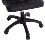 ΚΑΡΕΚΛΑ ΓΡΑΦΕΙΟΥ PORTIMA HM1197.01 ΜΑΥΡΟ PVC-NYLON ΣΚΕΛΕΤΟΣ & ΒΑΣΗ 69x53x98Υεκ.