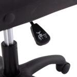 ΚΑΡΕΚΛΑ ΓΡΑΦΕΙΟΥ PORTIMA HM1197.03 ΓΚΡΙ PVC-ΜΑΥΡΟΣ NYLON ΣΚΕΛΕΤΟΣ & ΒΑΣΗ 69x53x98Υεκ