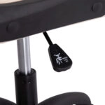 ΚΑΡΕΚΛΑ ΓΡΑΦΕΙΟΥ PORTIMA HM1197.04 ΜΠΕΖ PVC-ΜΑΥΡΟΣ NYLON ΣΚΕΛΕΤΟΣ & ΒΑΣΗ 69x53x98Υεκ