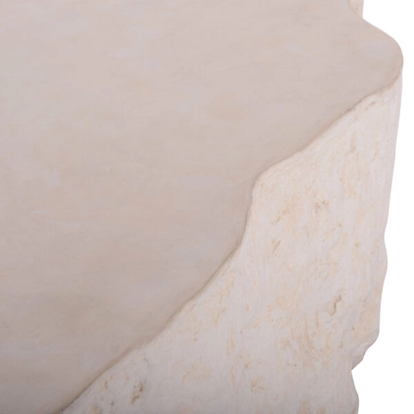 ΚΟΝΣΟΛΑ ΒΡΑΧΟΣ INTERON HM18152.02 FIBER CEMENT ΣΕ ΛΕΥΚΟ--120x50x71Υεκ.