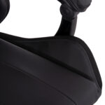 ΠΟΛΥΘΡΟΝΑ GAMING DARREN HM1203.01 ΜΑΥΡΟ-ΚΟΚΚΙΝΟ PVC & NYLON 51x49x125Υεκ.
