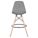ΣΚΑΜΠΟ ΜΠΑΡ RENATA HM0173.10 ΓΚΡΙ 58x56x107Υ εκ.
