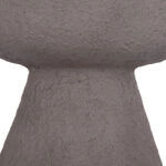 ΣΚΑΜΠΟ ΣΤΡΟΓΓΥΛΟ INTERON HM18171.03 FIBER CEMENT ΣΕ ΓΚΡΙ--Φ34x39Υεκ.