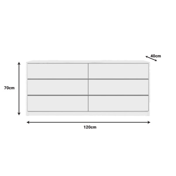 ÓõñôáñéÝñá Kuanger mdf óå ëåõêÞ áðü÷ñùóç 120x40x70åê