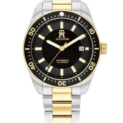 Tommy Hilfiger Lance Automatic Two Tone Ανδρικό Ρολόι