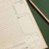 Ξύλινο ημερολόγιο ατζέντα MemoryBox εσωτερικό