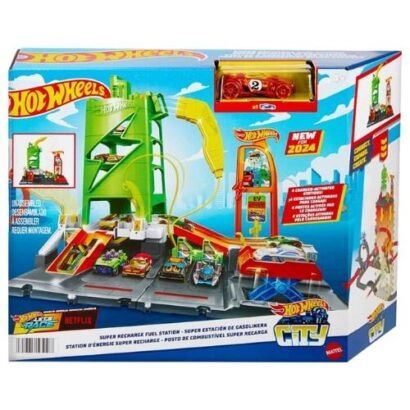 Πίστα Αυτοκινήτων Hot Wheels City Σταθμός Καυσίμων
