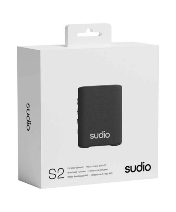 Ασύρματο Ηχείο Bluetooth Sudio Sudio S2 5h Μαύρο