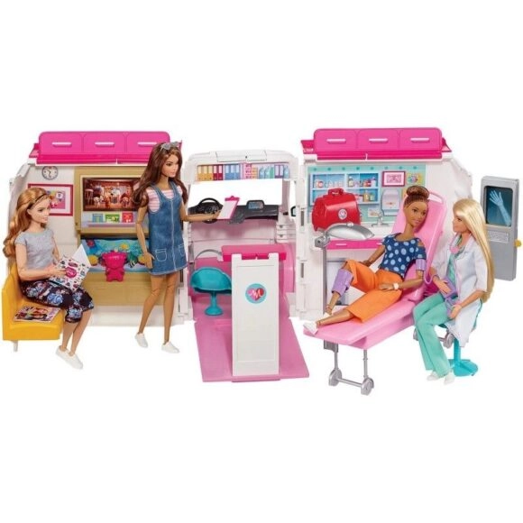 Barbie Κινητό Ιατρείο - Ασθενοφόρο