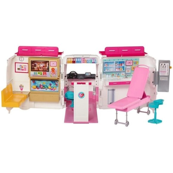 Barbie Κινητό Ιατρείο - Ασθενοφόρο