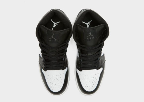 Ανδρικά Sneakers ΜποτάκιαAir Jordan 1 Mid Μαύρο/Άσπρο
