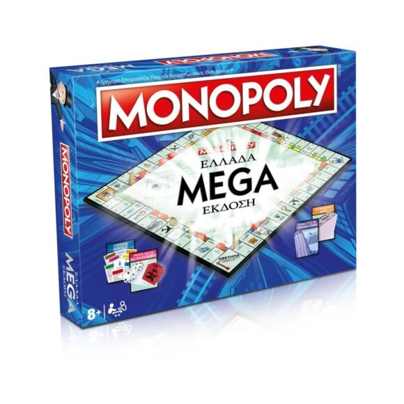 Monopoly Ελλάδα Mega Έκδοση 8+ Ετών Wining Moves