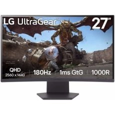 Gaming Monitor 27” LG UltraGear 27GS60QC-B 180Hz