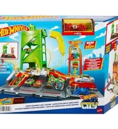Πίστα Αυτοκινήτων Hot Wheels City Σταθμός Καυσίμων