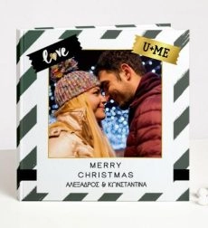 Χριστουγεννιάτικο Photobook για ζευγάρι Christmas Love