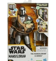 Φιγούρα Star Wars Galactic Action Mandalorian & Grogu