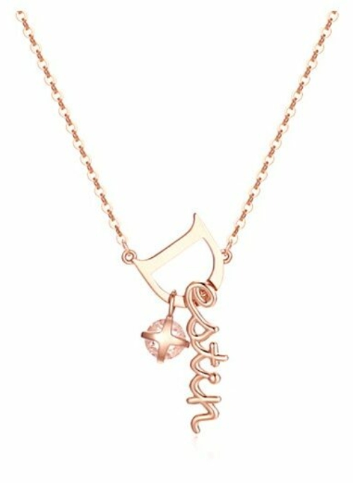 Rose Gold Destin Necklace | Ji Eun-Tak – Goblin