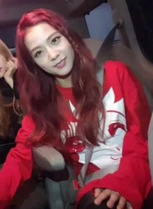 Red Crying Anime Sweatshirt | Jisoo – BlackPink