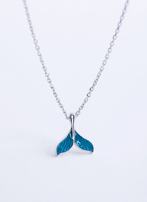 Blue Mermaid Tail Necklace | Jungkook – BTS