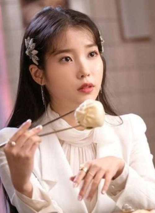 Silver Long Drop Earrings | IU – Hotel Del Luna