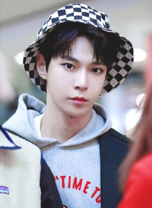 Black And White Checkered Bucket Hat | Doyoung – NCT