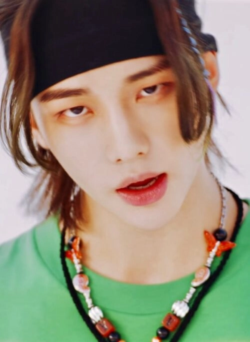 Orange Butterfly Skull Necklace  | Hyunjin  – Stray Kids