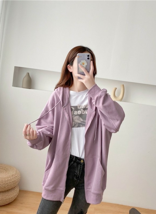 Lilac Oversized Hooded Jacket | NJ – Our Beloved Summer