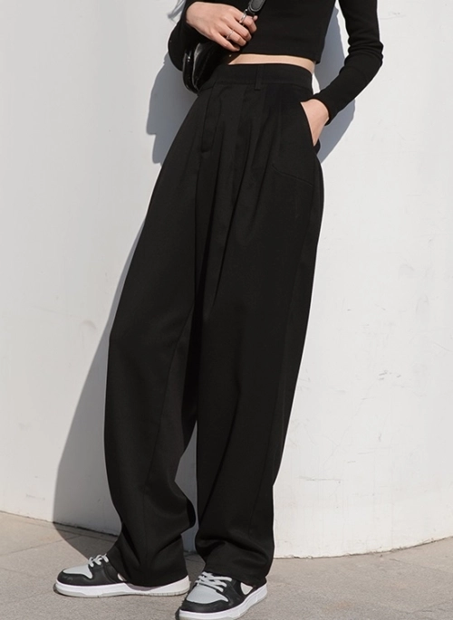 Black Wide Fit Pants | Jay – Enhypen