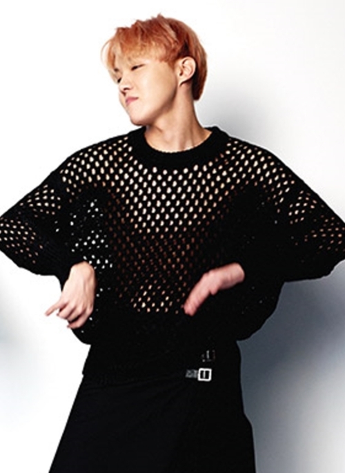 Black Fishnet Top | J-Hope – BTS