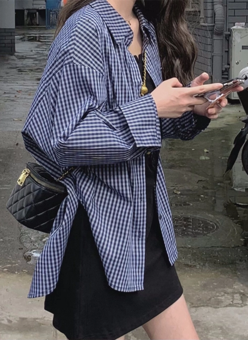 Black And White Checkered Shirt | Jennie – BlackPink