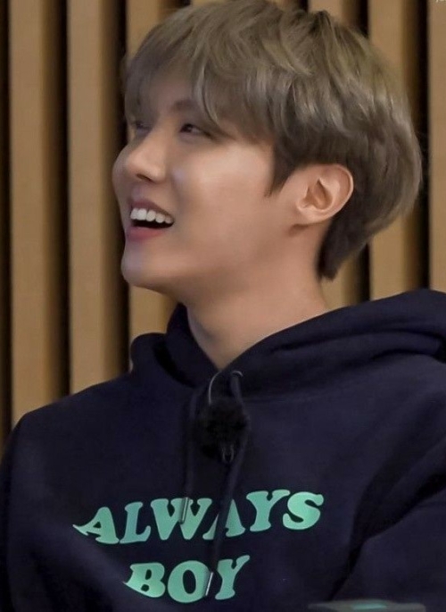 Black ‘Always Boy’ Printed Hoodie | J-Hope – BTS