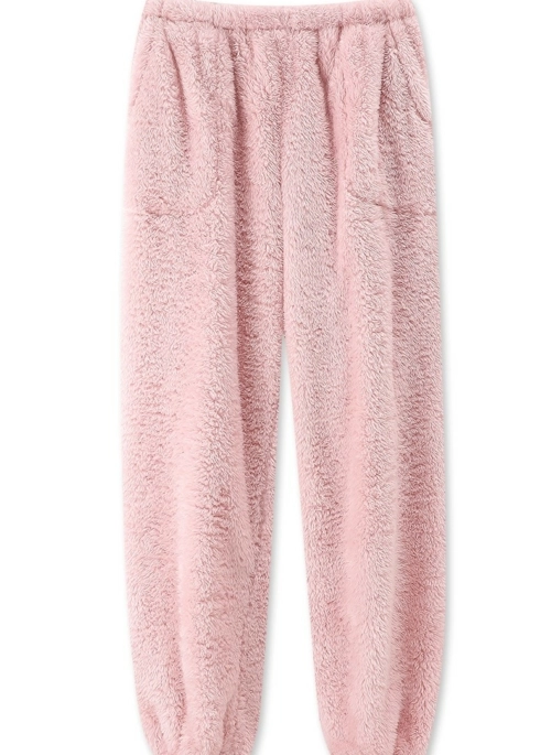 Pink Fluffy Garterized Pants | Lisa – BlackPink