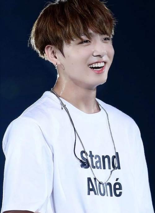 White “Stand Alone” T-Shirt | Jungkook – BTS