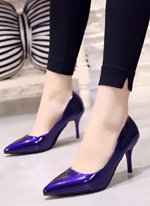 Sapphire Blue Stiletto Heels | Hong Hae In – Queen Of Tears