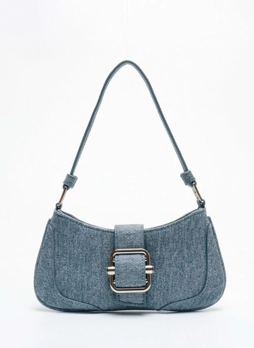 Blue Denim Style Baguette Bag | Baek Seok Ryu – Love Next Door